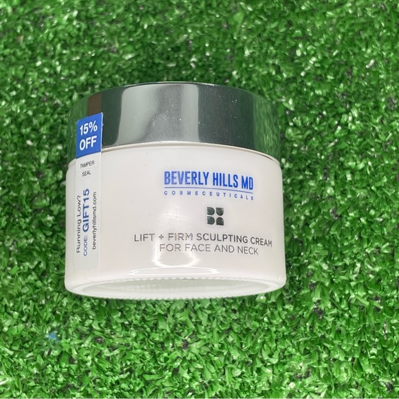 Beverly Hills MD Lift + Firm Sculpting Cream Face Neck Anti Aging Wrinkle Cream - Picture 2 of 7